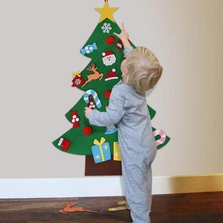 DIY Felt Christmas Tree(Best Gift For Children.)