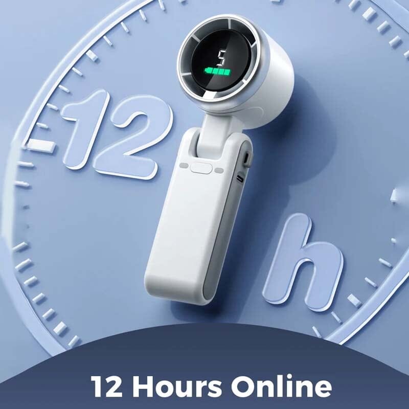 Rechargeable Handheld High Speed Fan