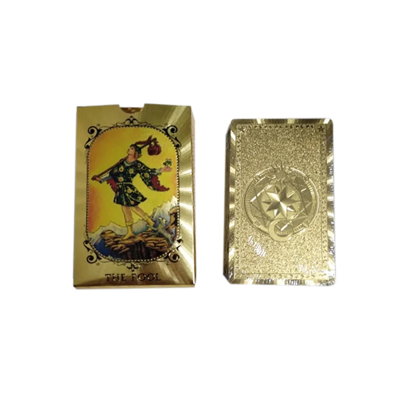 Explore the Mystical World of Tarot Gold Foil Tarot