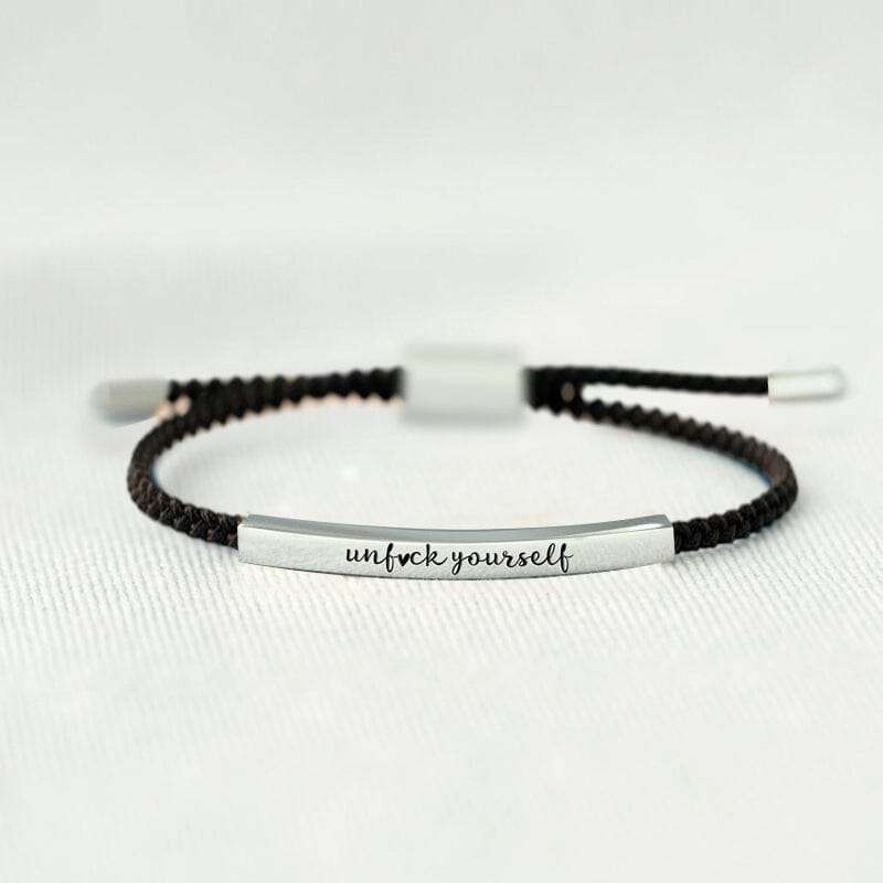 UNF♥CK YOURSELF Funny TUBE BRACELET