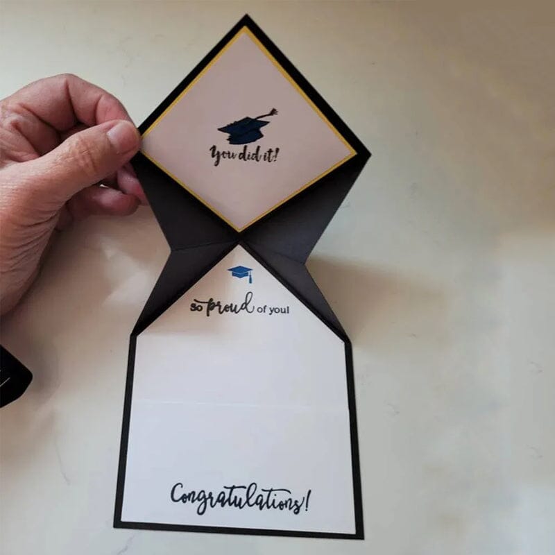 Degree Cap Graduation Card