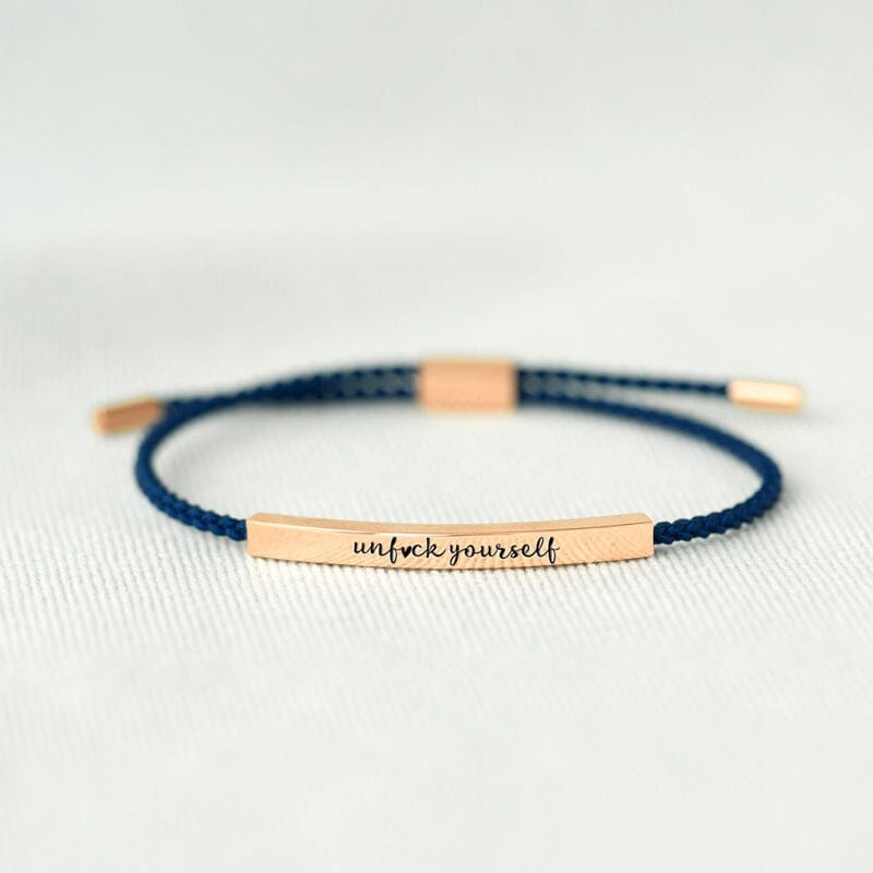 UNF♥CK YOURSELF Funny TUBE BRACELET