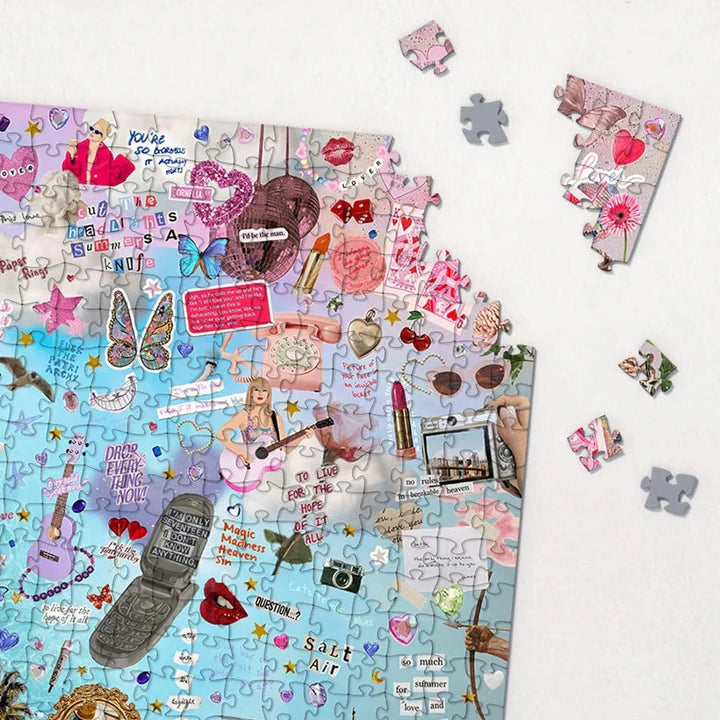 ERAS Themed Easter Egg & Lyrics Jigsaw Puzzle 500PCS