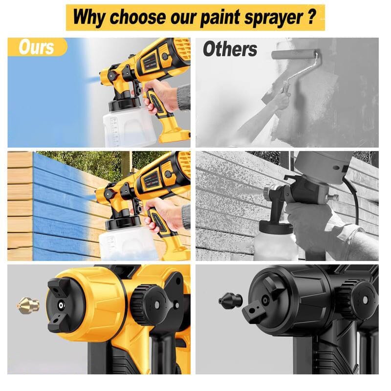 Portable Electric High Pressure Paint Spray Gun