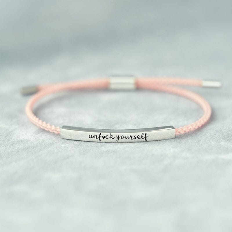 UNF♥CK YOURSELF Funny TUBE BRACELET