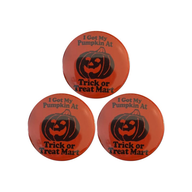 Retro Halloween Buttons
