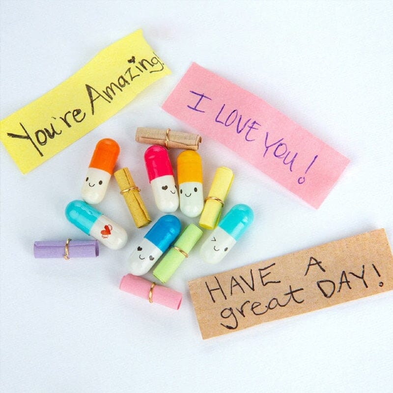 Capsule Letters Message in the Bottle (Mixed Color 🎁)
