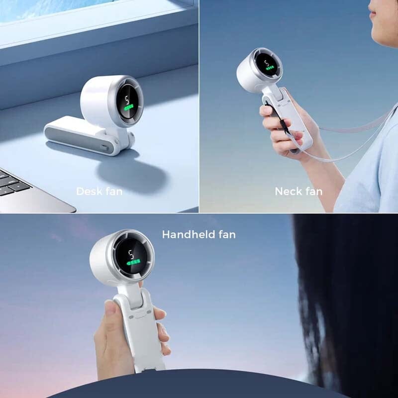Rechargeable Handheld High Speed Fan