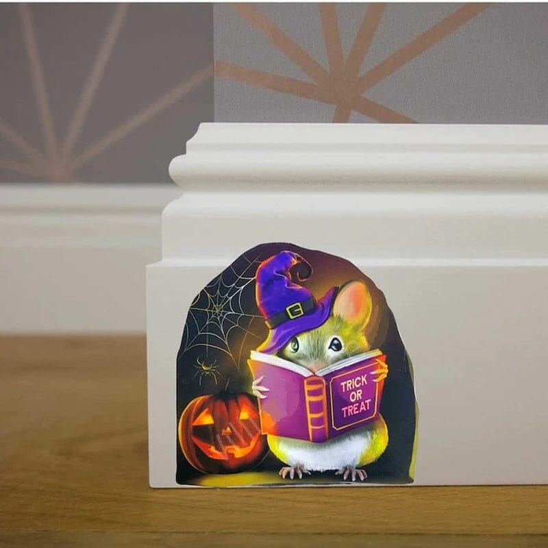 Halloween 3D Mouse Wall Decal Sticker