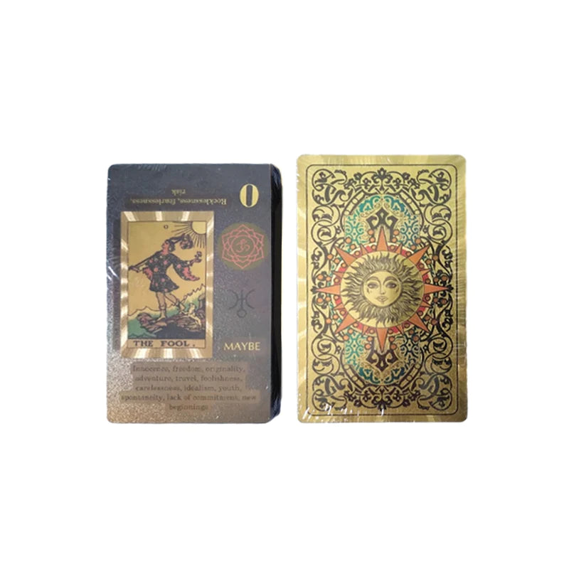 Explore the Mystical World of Tarot Gold Foil Tarot