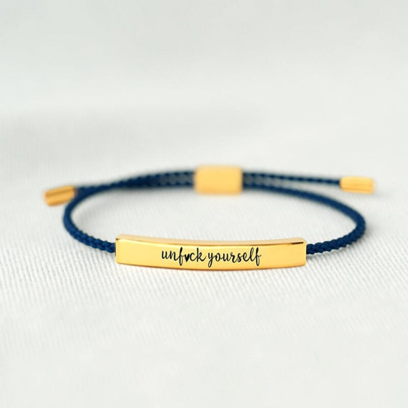 UNF♥CK YOURSELF Funny TUBE BRACELET