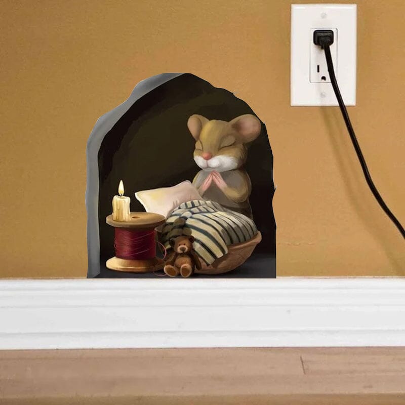 Halloween 3D Mouse Wall Decal Sticker