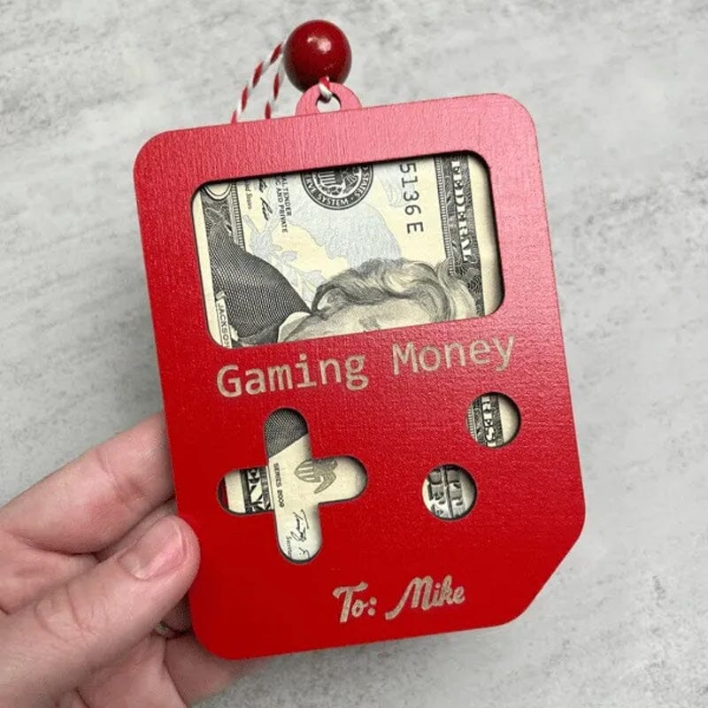 Christmas Gas (Shopping) Money Ornament