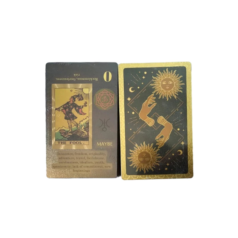 Explore the Mystical World of Tarot Gold Foil Tarot