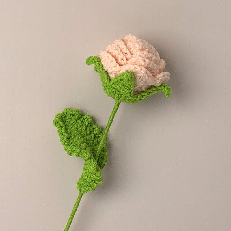 Crochet Flowers Bouquet Handmade Knitted Flower Gift(1pc)