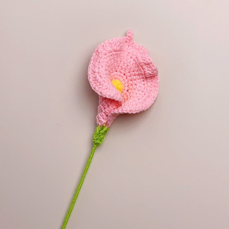 Crochet Flowers Bouquet Handmade Knitted Flower Gift(1pc)