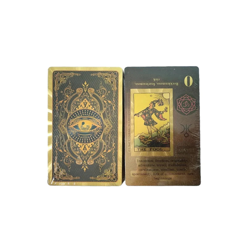 Explore the Mystical World of Tarot Gold Foil Tarot