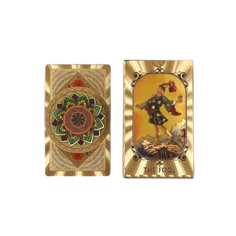 Explore the Mystical World of Tarot Gold Foil Tarot