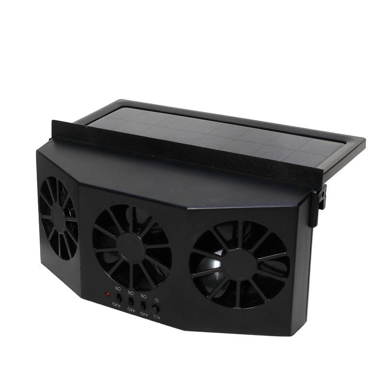 Sakerplus Car Solar Powered Window Exhaust Fan