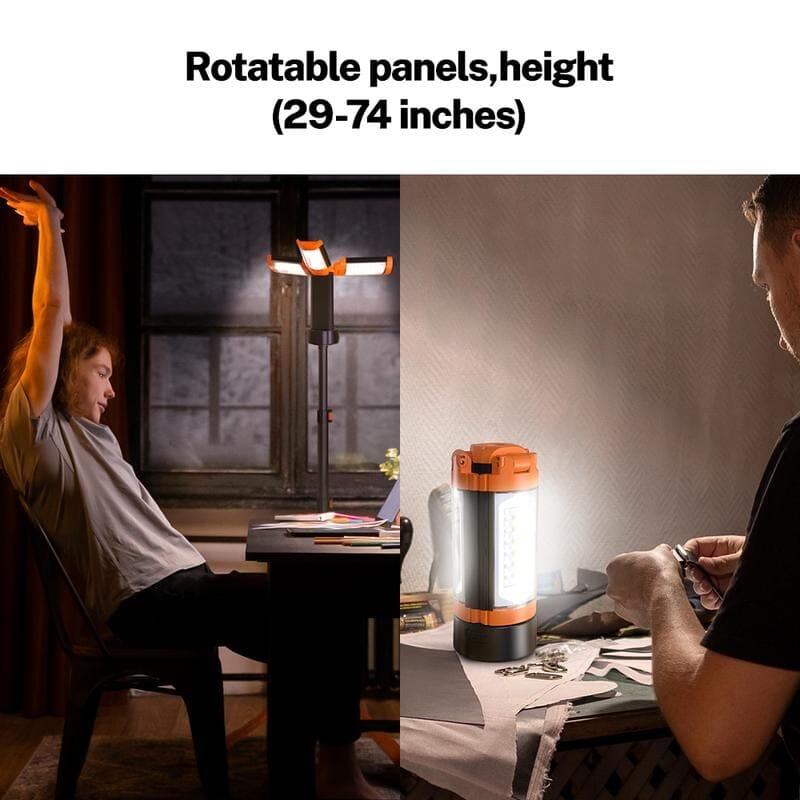 Sakerplus Upgraded Portable Camping Light with Bracket