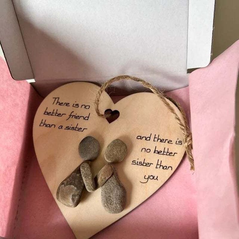 Wooden Heart Thank You Gift