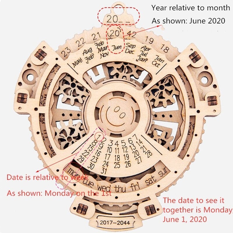 Perpetual Calendar Model Kits