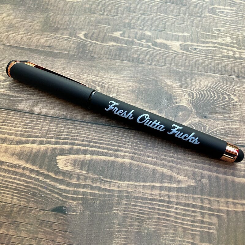💝2023 CHRISTMAS GIFT - Fresh Outta Fucks Pad and Pen