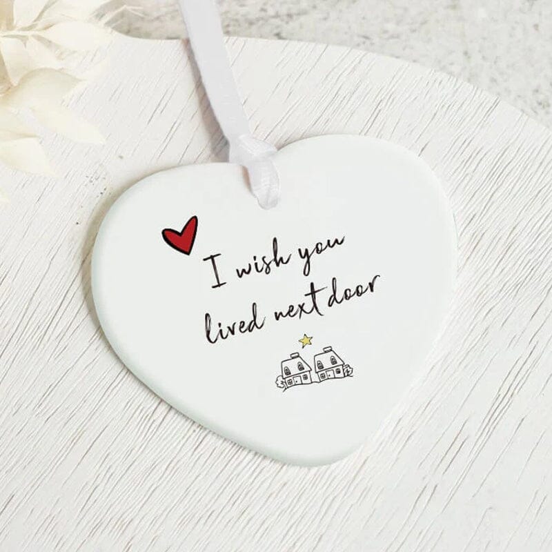 🔥Ceramic Heart Hanging Ornament