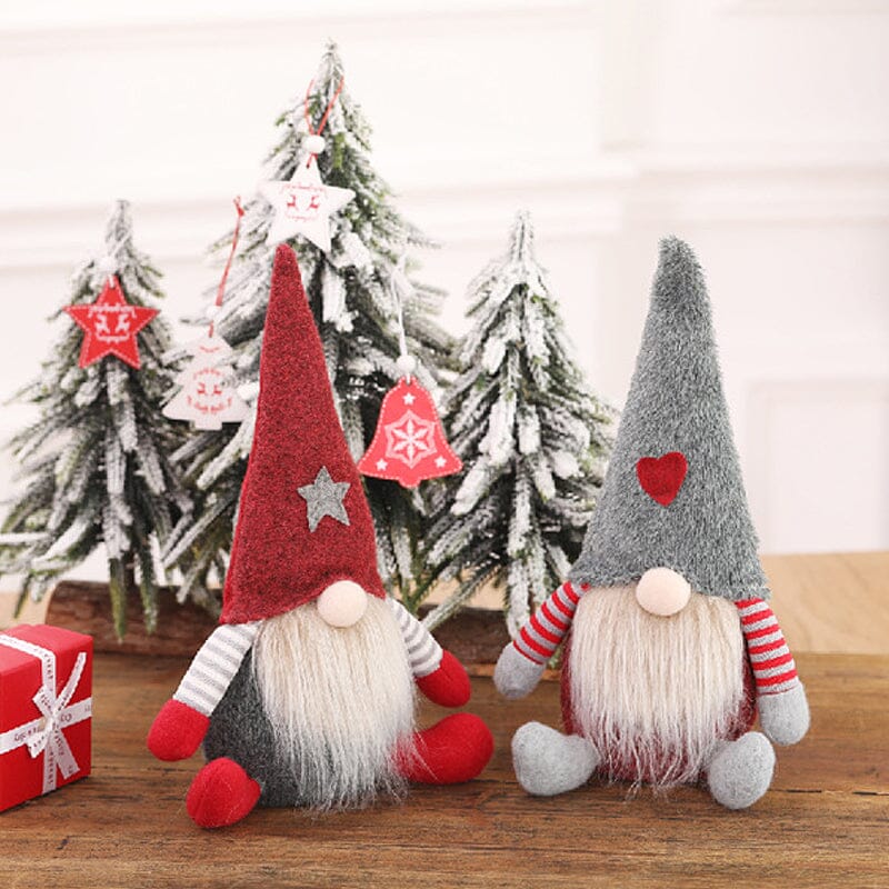 💖Christmas Faceless Elderly Doll