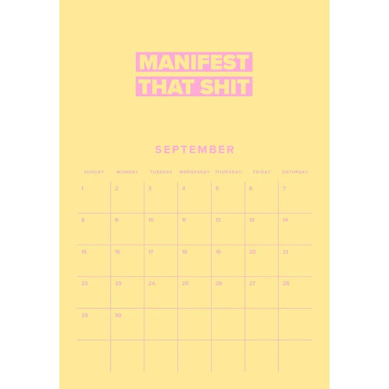 2024 BABE FUCK Calendar