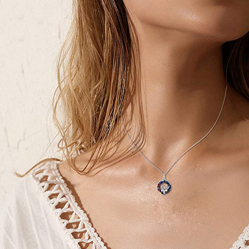 Tree of Life Crystal Necklace