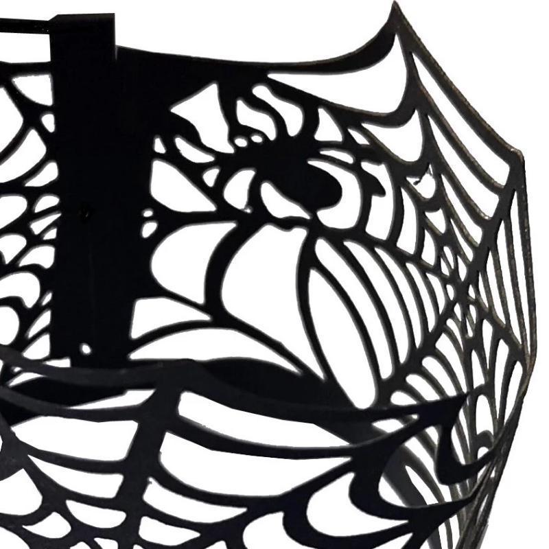 Halloween Decoration Electronic Candle Lace