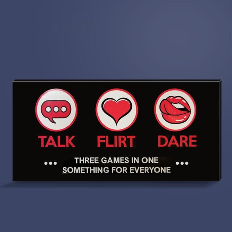 Talk, Flirt, Dare CARD GAME