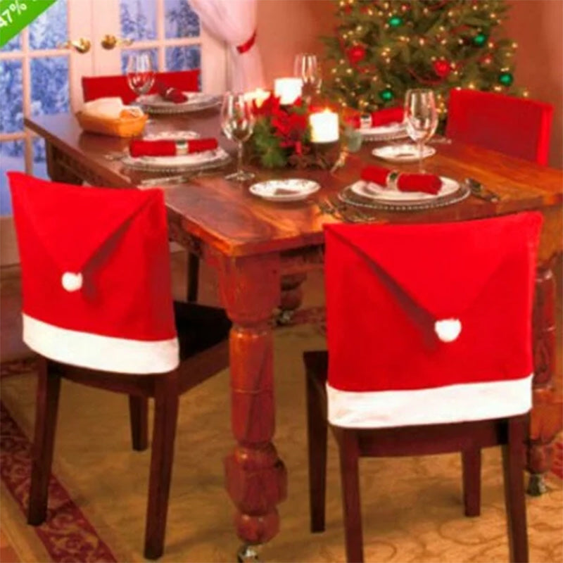 Christmas Chair Cover Decoration