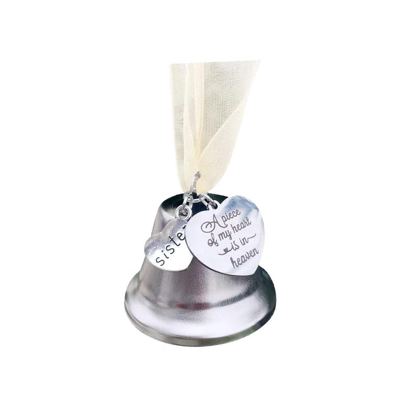 Heart-Warming Christmas Memorial Bell Pendant