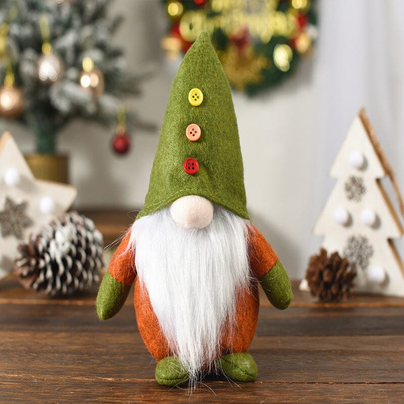🌲Christmas Green Faceless Old Man Elf Figurine