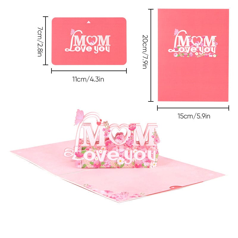 Mother's Day 3D Greeting Cards