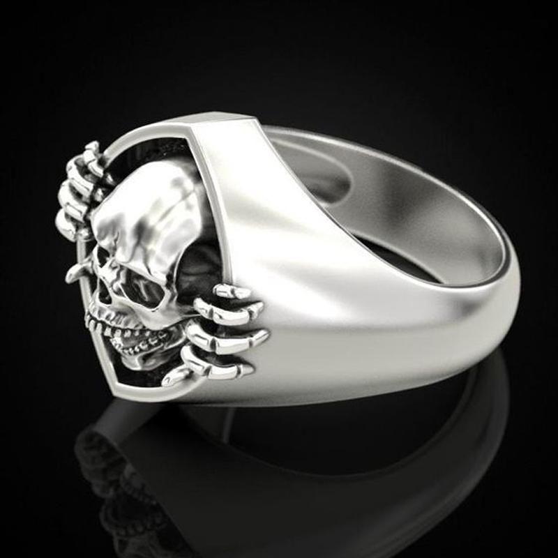 🎃HALLOWEEN🎃Neo-Gothic Style Skull Unisex Ring