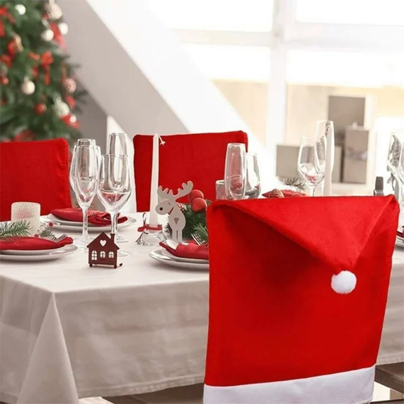 Christmas Chair Cover Decoration