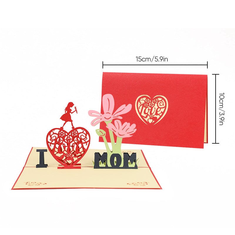 Mother's Day 3D Greeting Cards