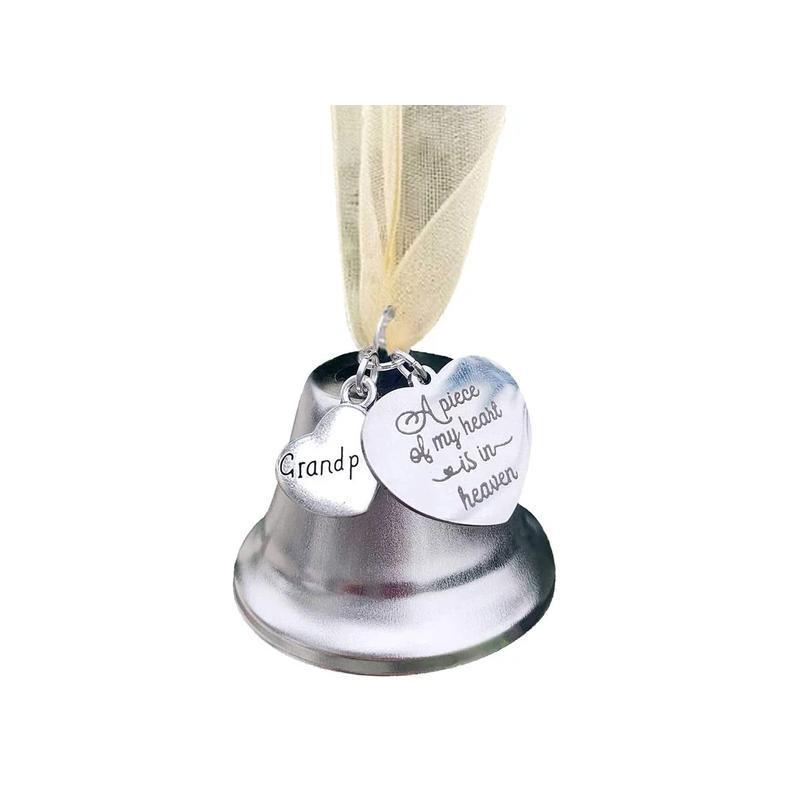 Heart-Warming Christmas Memorial Bell Pendant