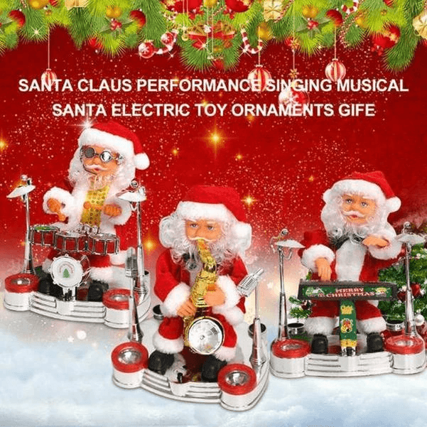 Santa Claus Band Christmas Electronic Music Toy