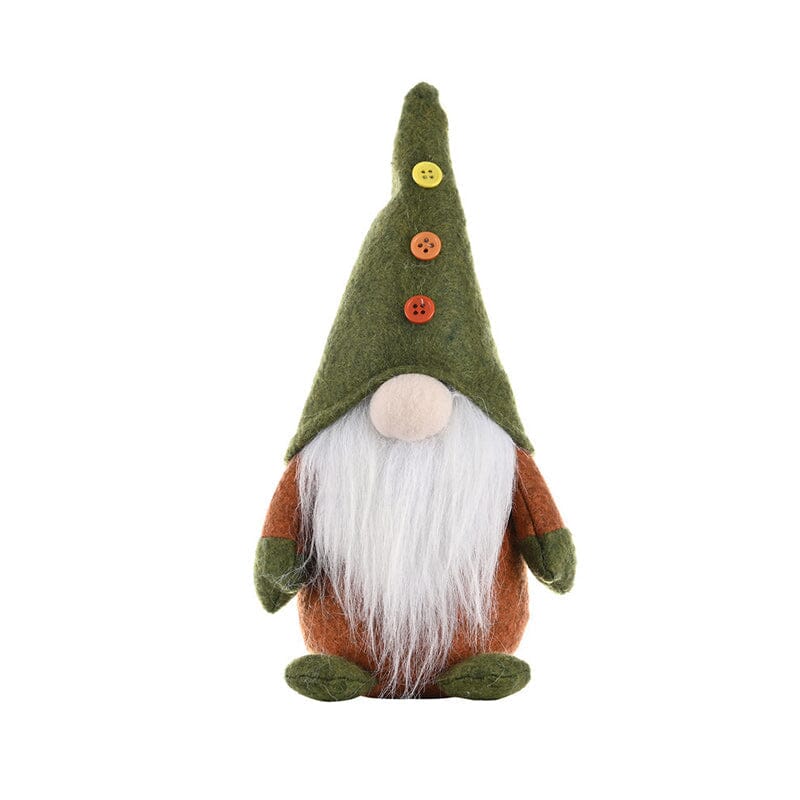 🌲Christmas Green Faceless Old Man Elf Figurine