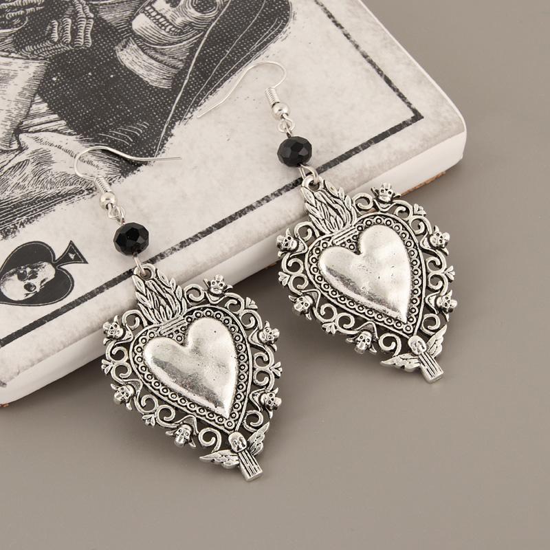 🎃HALLOWEEN🎃Magic Mirror Skeleton Drop Earrings