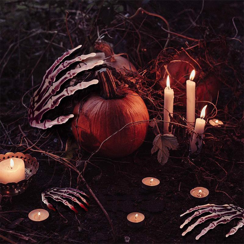 🎃HALLOWEEN🎃Skeleton Hands Scary Props