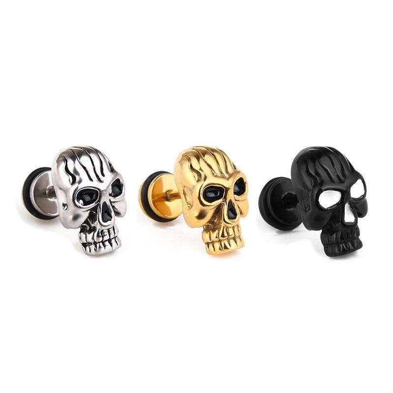 🎃HALLOWEEN🎃Skull Ear Piercing Earring Stud