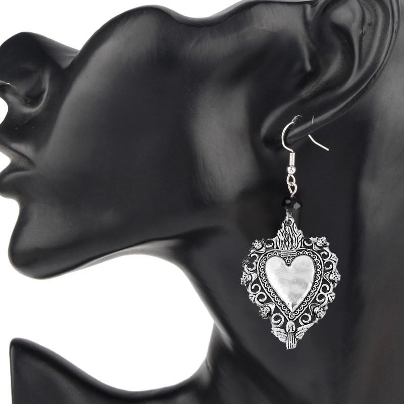 🎃HALLOWEEN🎃Magic Mirror Skeleton Drop Earrings