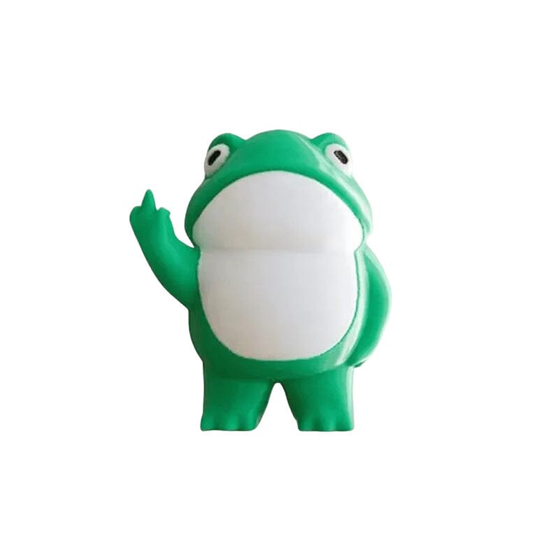 Middle Finger Frog Ornament