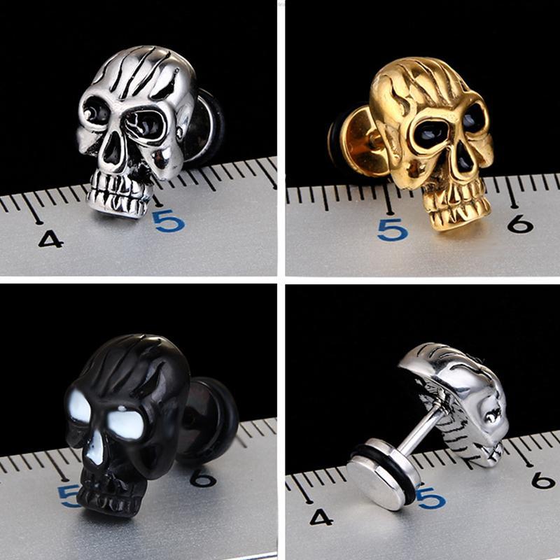 🎃HALLOWEEN🎃Skull Ear Piercing Earring Stud