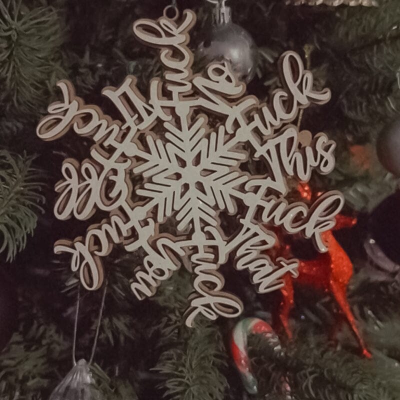 Funny Christmas Ornament | Perfect ornament for annual summary
